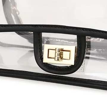 Lam Gallery Women's PVC Clear Purse for Events