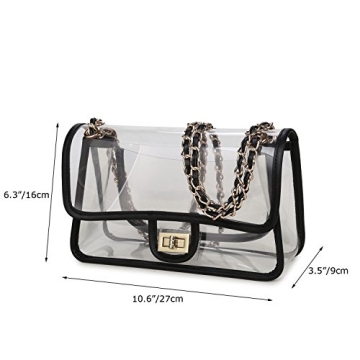 Lam Gallery Women's PVC Clear Purse for Events