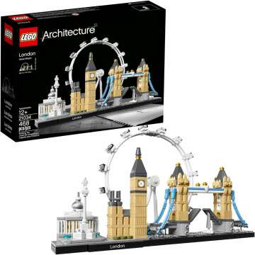 LEGO Architecture London Skyline 21034 - 468 Piece Building Set for All Ages