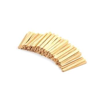 Forever in Time Krafty Kids CW496 Craftwood Mini Craft Sticks, 2 .13in by 0.25in, Natural, 150-Piece