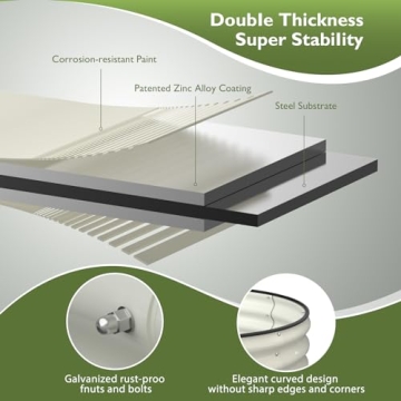 Winpull Raised Garden Bed Kit - 6x3x1.5 ft Durable Planter Box