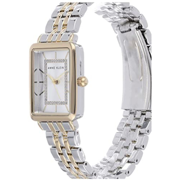 Elegant Anne Klein Women's Glitter Accented Bracelet Watch