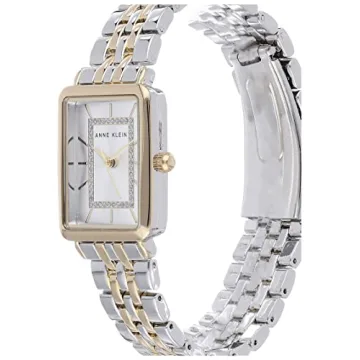 Elegant Anne Klein Women's Glitter Accented Bracelet Watch