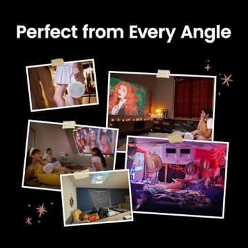 BenQ GV30 Portable HD Projector with Android TV & Bass