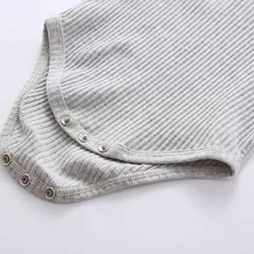 Cute and Cozy Baby Cotton Long Sleeve Outfit