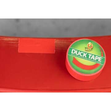 Duck Brand Color Duct Tape Red 1.88 x 20 Yards