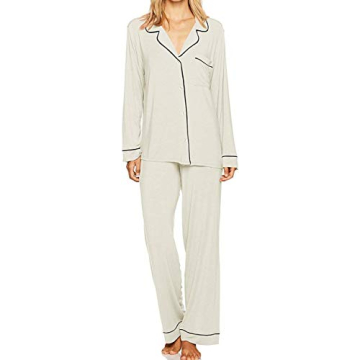 eberjey Gisele Women's Long Sleeve Pajama Set for Comfort