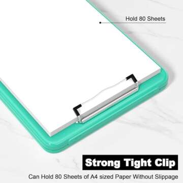 Hongri Clipboard with Storage for Nurses & Students
