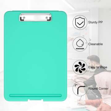 Hongri Clipboard with Storage for Nurses & Students