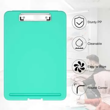 Hongri Clipboard with Storage for Nurses & Students