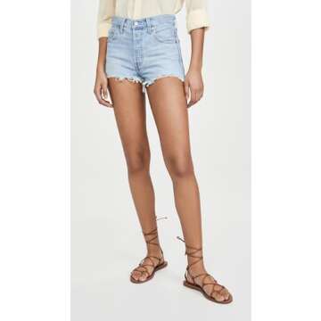 Levi's Women's Premium 501 Original, Luxor Heat - Light Indigo, 28