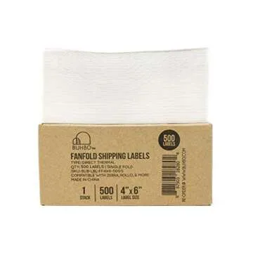 Buhbo Thermal Labels - Perfect for Shipping Needs