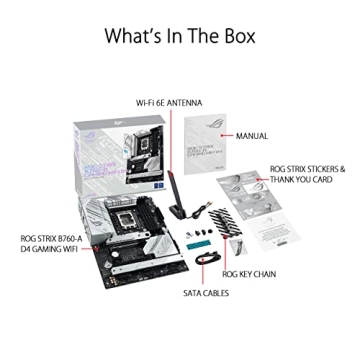 ASUS ROG Strix B760-I Gaming WiFi Mini ITX Motherboard