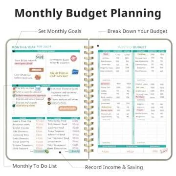 Budget Planner - 2025 Monthly Financial Organizer for All