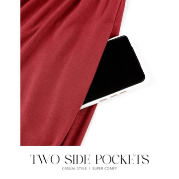 Stylish ZESICA Women's Spring Long Sleeve Dress with Pockets