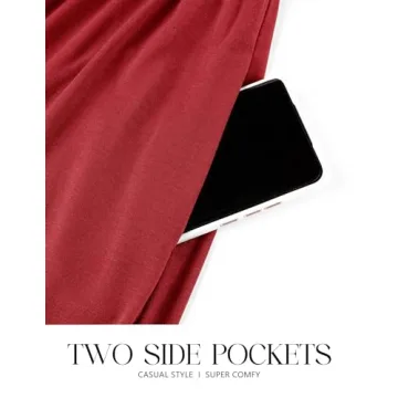 Stylish ZESICA Women's Spring Long Sleeve Dress with Pockets