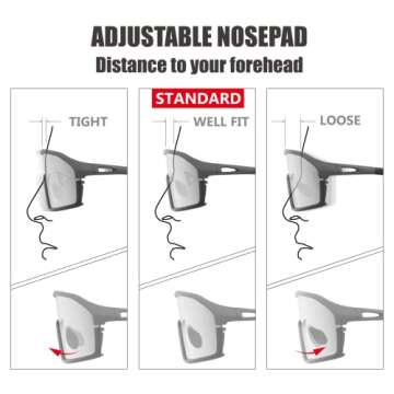 Living out your qool time Polarized Wrap Around shield cycling Sunglasses Men Women Golfing ski Triathlon Volleyball Running Baseball 118