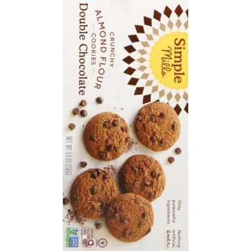 Simple Mills Double Chocolate Chip Crunchy Cookies 5.5oz