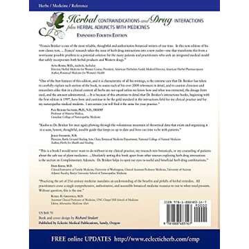 Herbal Contraindications and Drug Interactions: Plus Herbal Adjuncts with Medicines, 4th Edition