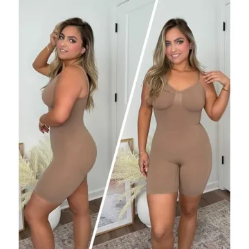 SHAPERX Tummy Control Bodysuit - Ultimate Body Shaper