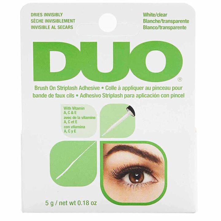 DUO Brush-On Lash Adhesive - Vitamins A, C & E
