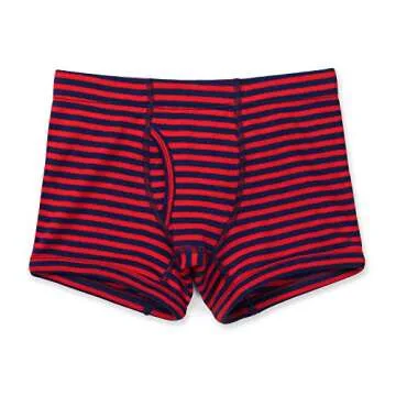 Lucky & Me Nolan Boy Boxer Briefs | 100% Organic Cotton | 7-Pack