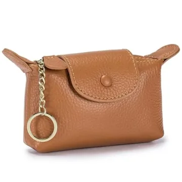 Women's Leather Coin Purse - Compact and Stylish Accessory
