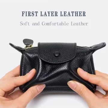 Chic Women's Leather Coin Purse for Stylish Organization
