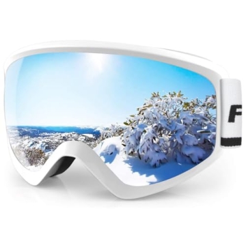 Findway Kids Ski Goggles - Perfect OTG Design for Comfort and Safety