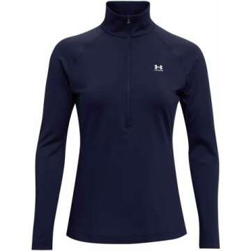 Under Armour Women's ColdGear ¼ Zip T-Shirt