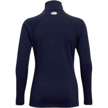Under Armour Women's ColdGear ¼ Zip T-Shirt