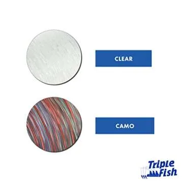 Triple Fish Monofilament Leader Perfect for Fishing and Crafts