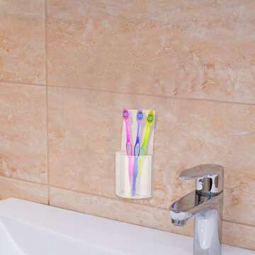 Clear Acrylic Remote Control Holder - Set of 6 for Organized Living