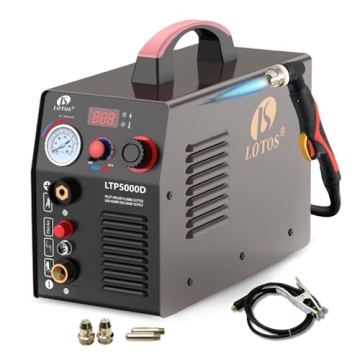 Lotos LTP5000D Plasma Cutter - Universal 110V/220V with Non-Touch Pilot Arc Technology