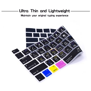 HRH Logic Pro X Keyboard Cover for MacBook Pro 13 & 16