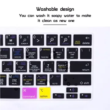 HRH Logic Pro X Keyboard Cover for MacBook Pro 13 & 16