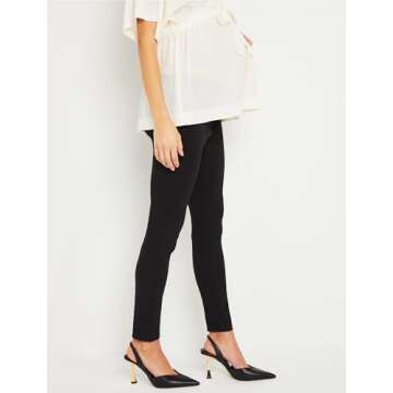 Stylish Maternity Super Stretch Ankle Skinny Work Pant