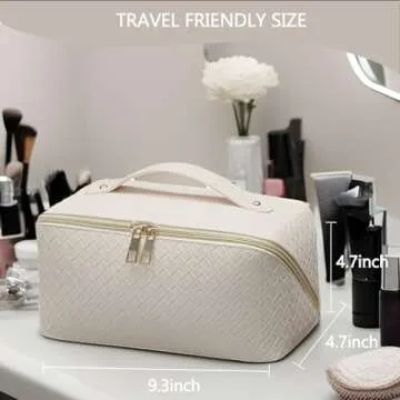 BAKLUCK Travel Cosmetic Bag Large Capacity Waterproof
