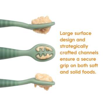 NumNum Baby Spoons Set for Easy Self-Feeding