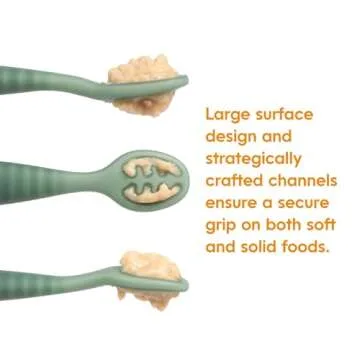 NumNum Baby Spoons Set for Easy Self-Feeding