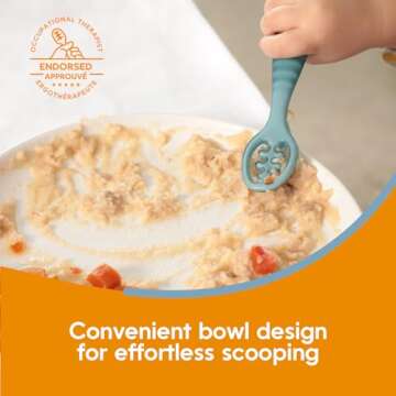 NumNum Baby Spoons Set for Easy Self-Feeding
