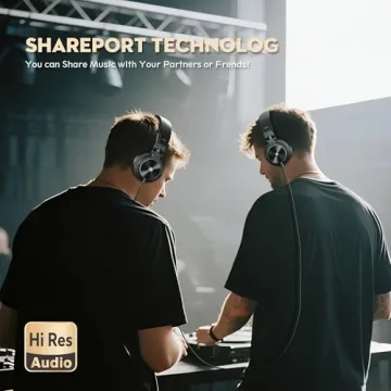 PUPGSIS Wired Over Ear Headphones for Studio Sound