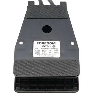Precision Control Variable Speed Foot Pedal for All