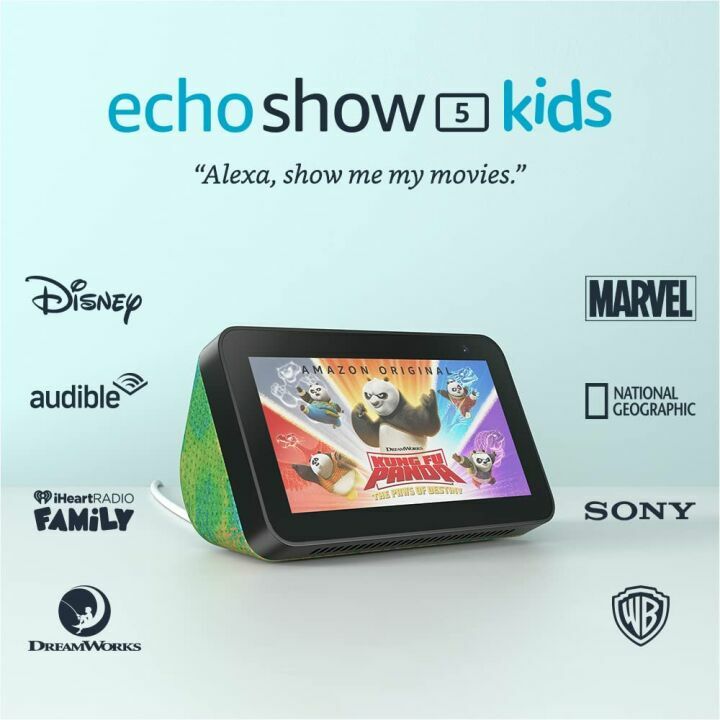 Kids Friendly Echo Show 5 with Parental Controls