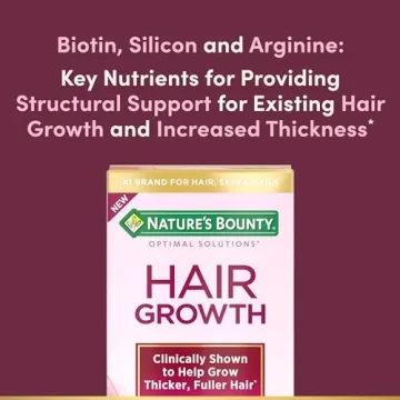 Nature's Bounty Hair Growth Supplement for Thicker Hair