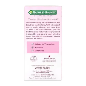 Nature's Bounty Hair Growth Supplement for Thicker Hair