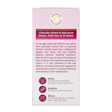 Nature's Bounty Hair Growth Supplement for Thicker Hair