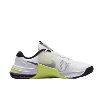 Nike Women's Metcon 7 Running Shoe, White Light Lemon Twist 157, 8.5