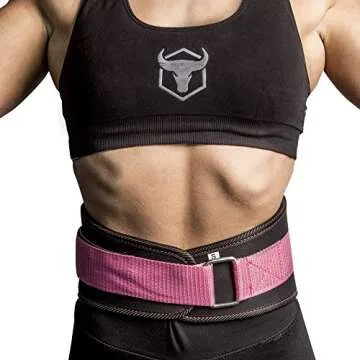 Iron Bull Strength Women's Weight Lifting Belt - Comfort & Support