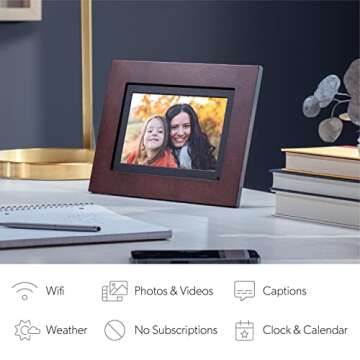 Simply Smart Home Photoshare 8" Digital Frame for Memories